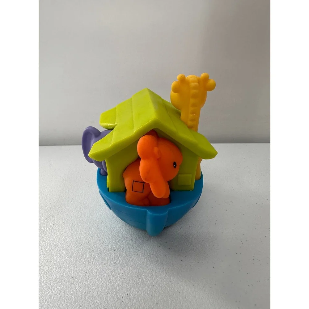 Infantino Chewy Ark Baby Toy Animal Pals Noahs Ark 6m+ Vintage Kids Toy BPA Free